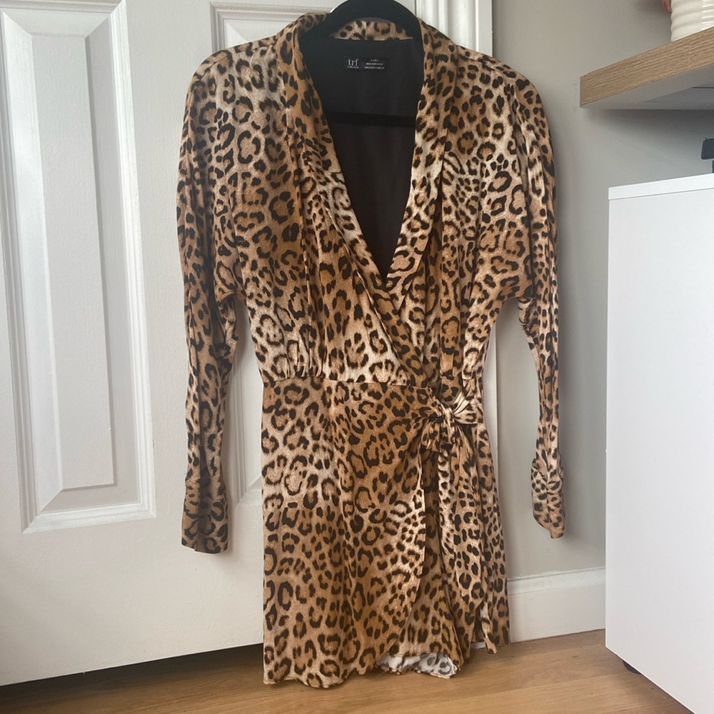 Leopard/Cheetah Zara Romper NWOT